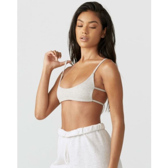 Joah Brown Other - JOAH BROWN Cage Bra in Pearl Grey size XS/S